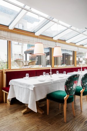 The restaurant Selva Gardena / Wolkenstein Tyrol