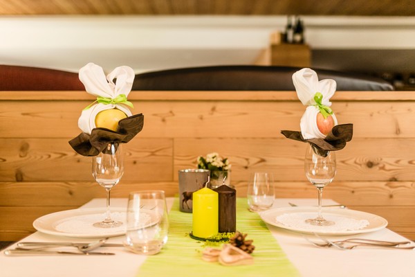 The restaurant Selva Gardena / Wolkenstein Dorfer alpine & charming