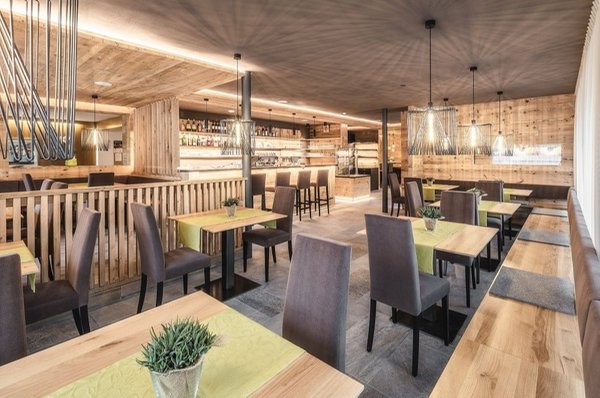 The restaurant Selva Gardena / Wolkenstein Plan de Gralba