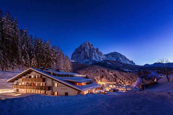 Foto esterno in inverno Jägerheim