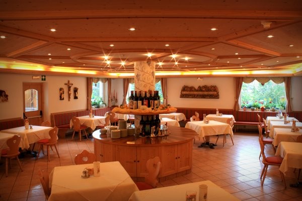 The restaurant Selva Gardena / Wolkenstein La Pineta