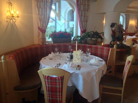 The restaurant Selva Gardena / Wolkenstein Plazola