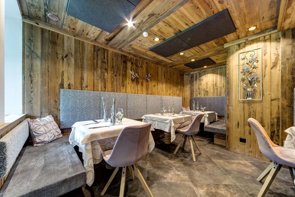 The restaurant Selva Gardena / Wolkenstein Muliac
