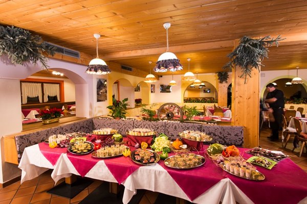 The restaurant Selva Gardena / Wolkenstein Alpin Haus