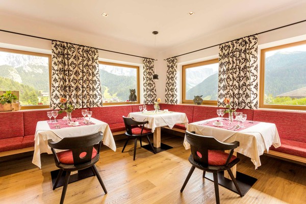 The restaurant Selva Gardena / Wolkenstein Daniel