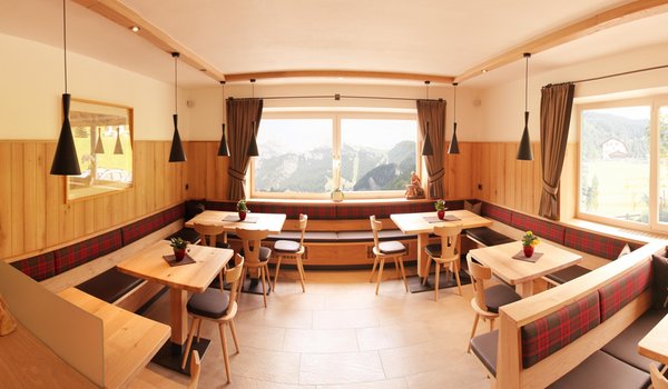 The restaurant Selva Gardena / Wolkenstein Martlhof