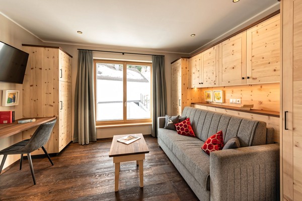 La zona giorno Silent Luxury Chalet Laiet