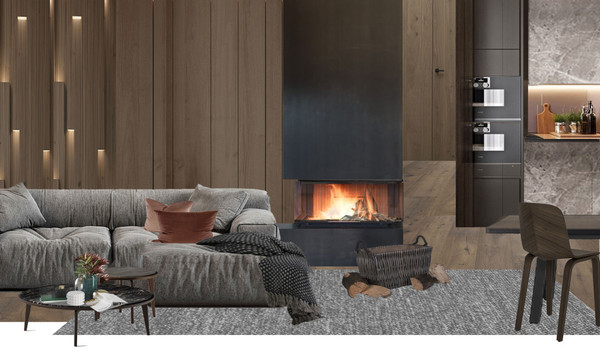 Der Wohnraum Ferienwohnungen Chalet L'Salvan