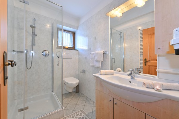 Photo of the bathroom Farmhouse apartments Stauderhof