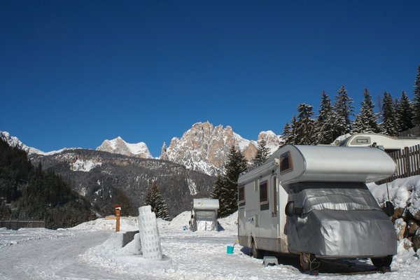 Photo exteriors in winter Camping Vidor - Family & Wellness Resort
