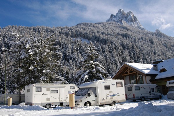 Foto invernale di presentazione Catinaccio Rosengarten -