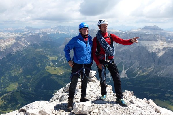 Sommer Präsentationsbild Bergführer Gardena Guides - Bergführer Vereinigung Gröden