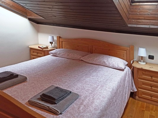 Foto vom Zimmer Ferienwohnung Mansarda Marmolada