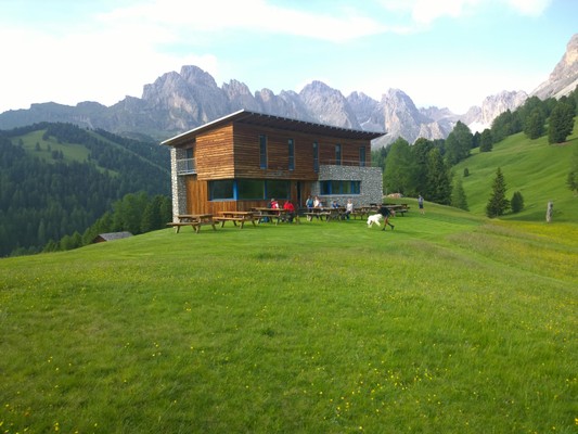 Foto Außenansicht Berghütte Juac