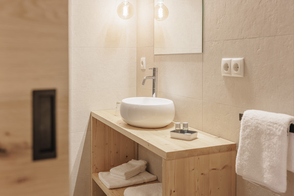 Foto del bagno Appartamento Schöpfer Hof