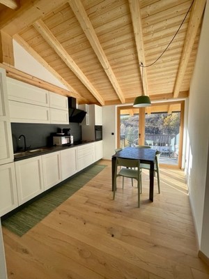 Foto della cucina La casina di Vigo