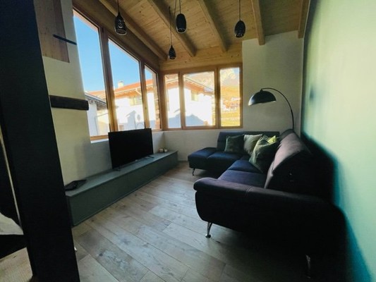 La zona giorno Appartamenti La casina di Vigo