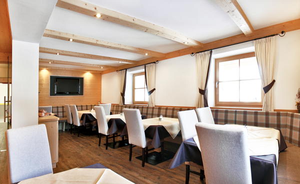 Il ristorante Corvara La Tranquillitè