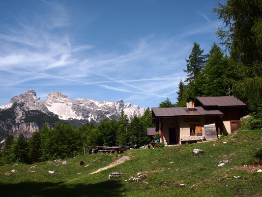 Foto Außenansicht Berghütte Angelini Sora 'L Sass