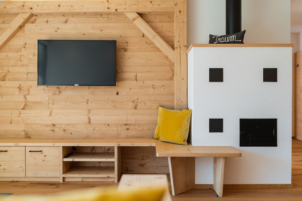 The living area Farmhouse apartments Innermoser