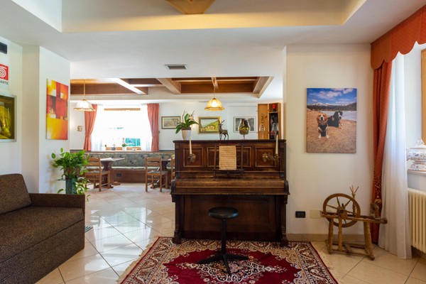 Die Gemeinschaftsräume Hotel Valsorda