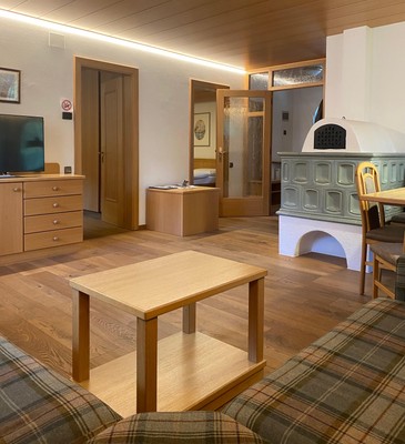The living area Residence Cësa Callegari