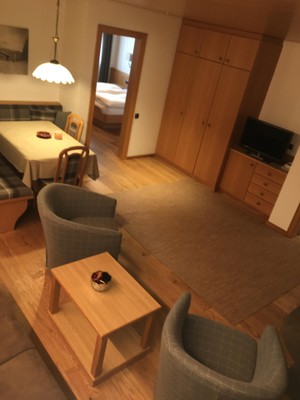 The living area Residence Cësa Callegari