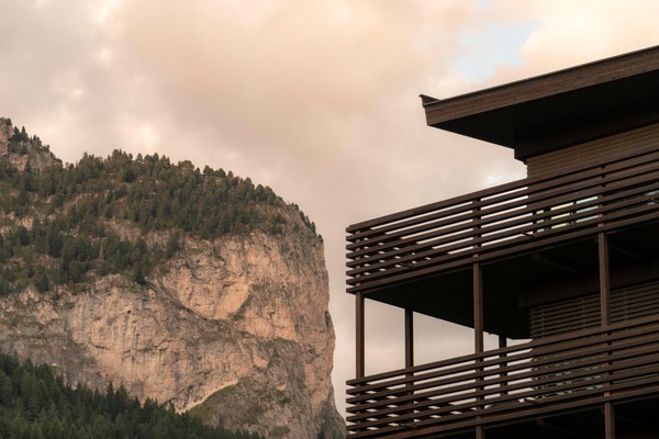 Foto Außenansicht Saleghes Dolomites Residence