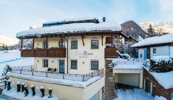 Photo exteriors in winter Cësa Rives
