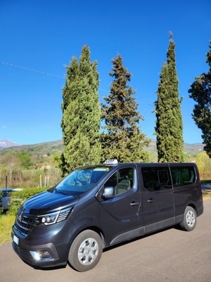 Foto Außenansicht Mietwagen mit Fahrer Maurizio Vittorio Rosso