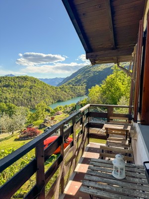 Foto vom Balkon La Ca' del Hul