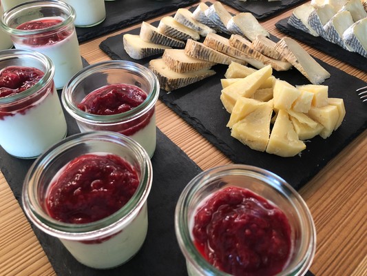 The breakfast Farmhouse B&B Agritur Soreie