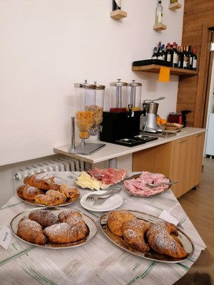 Das Frühstück B&B Castello di Cimbergo