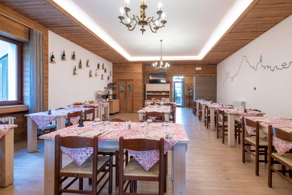 Das Restaurant Cimbergo B&B Castello di Cimbergo