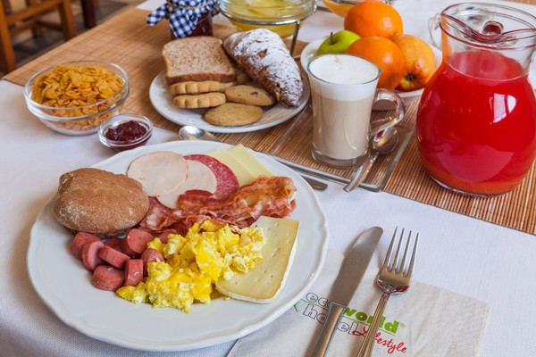 Das Frühstück Eco World Hotel Giardino