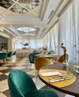 Die Gemeinschaftsräume Hotel Brescia