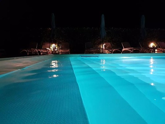 Photo of the outdoor swimming pool