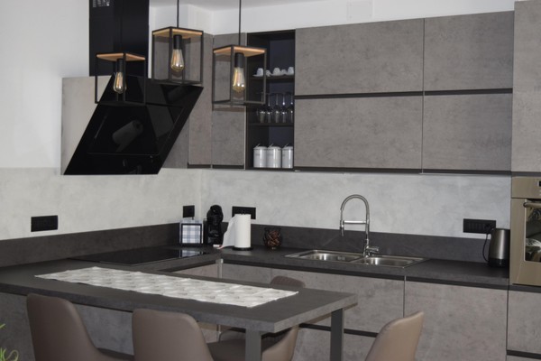 Foto della cucina Baita Valtellina