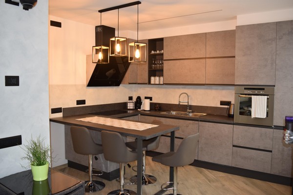 Foto della cucina Baita Valtellina