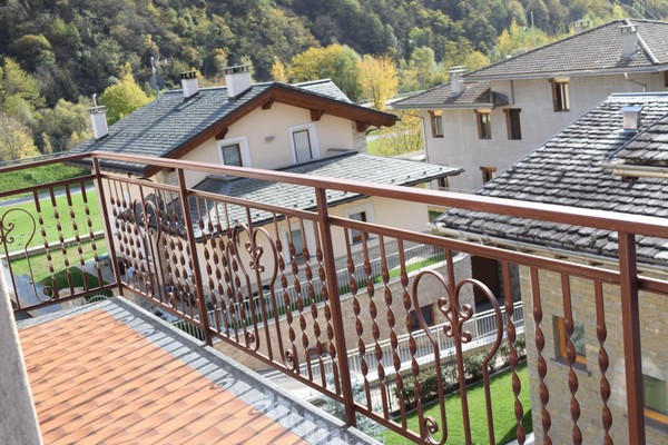 Foto del balcone Baita Valtellina