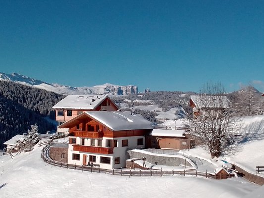 Foto invernale di presentazione Appartamenti Dolores