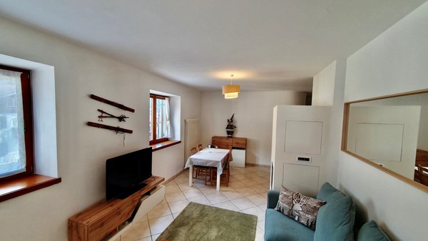 La zona giorno Appartamento Dolomitica