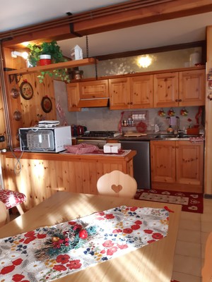 The living area Apartment Sella Ronda