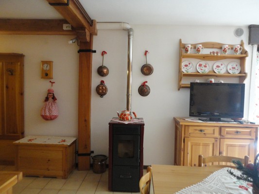 The living area Apartment Sella Ronda