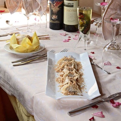 Il ristorante Forni di Sopra (Alpi Friulane) Posta