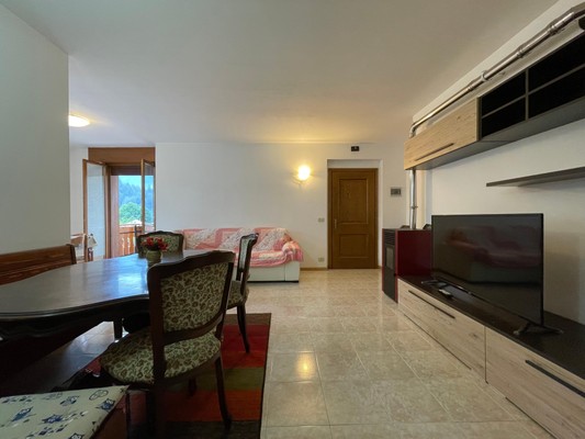 La zona giorno Appartamenti Villa Nani - Chalet degli Alpini