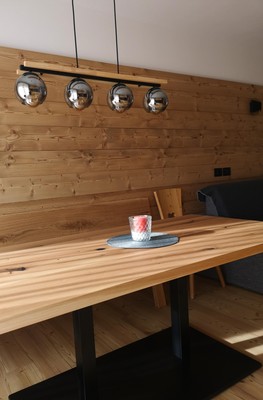 Foto della cucina Chalet Soredlin