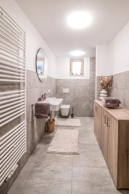 Foto vom Bad Ferienwohnung auf dem Bauernhof Pfitscherhof