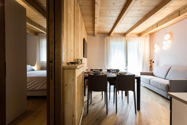 Der Wohnraum Ferienhaus Miki's Home