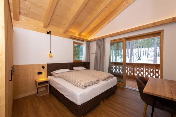 Foto della camera Les Ciases Chalets Dolomites